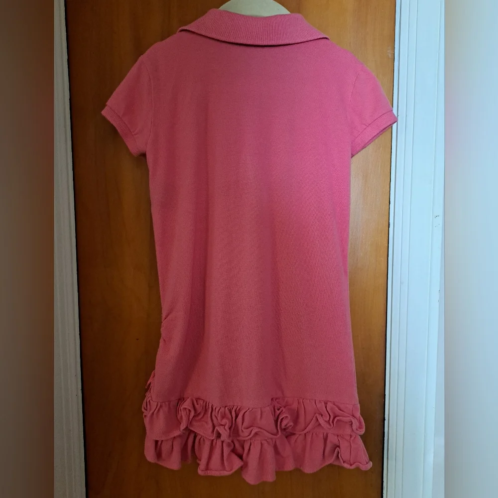 Ralph Lauren Pink Polo Dress for Kids